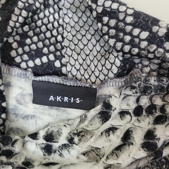 AKRIS Womens Snake Printed Pullover - Picture 7 of 7